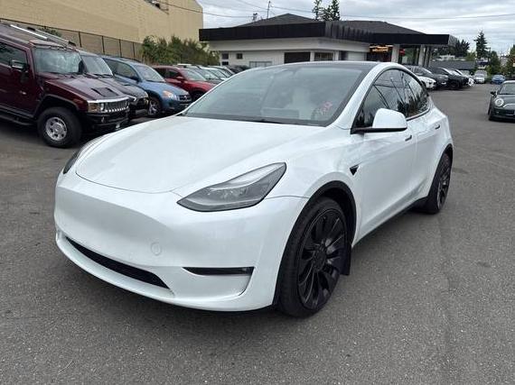 TESLA MODEL Y 2022 7SAYGDEF7NF555445 image
